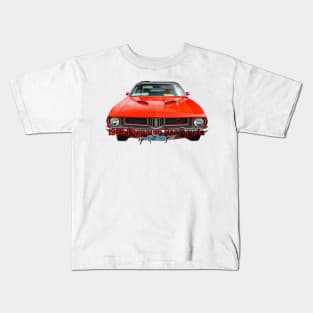 1973 Plymouth Barracuda Sport Coupe Kids T-Shirt